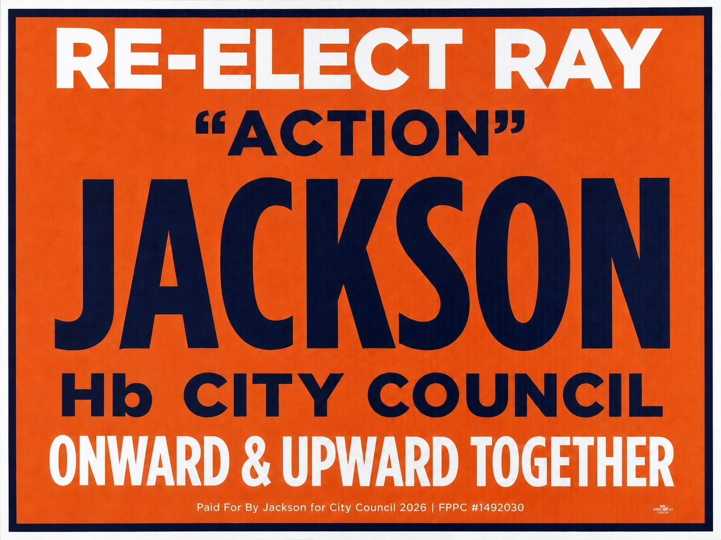 Ray Jackson campaign logo